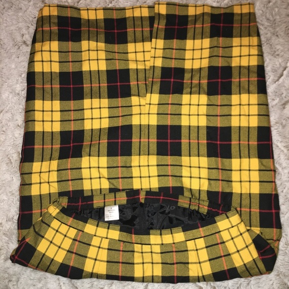Vintage McLeod Plaid checkered Skirt 8 - Picture 4 of 7